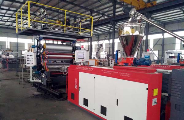 PVC石塑地板设备